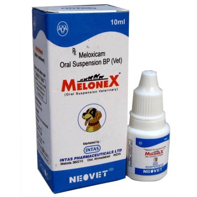 Intas Melonex Oral Suspension veterinary 10ml